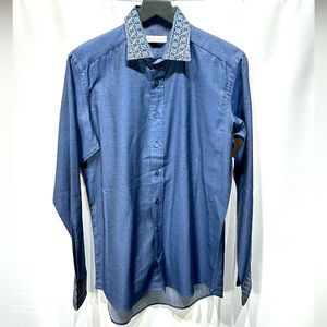 ETRO Men’s Light Denim 478 Shirt